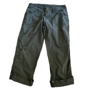 Kuhl Women Forest Green Hiking Outdoor Activities Pants Size 6